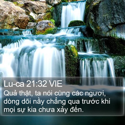 Lu-ca 21:32 VIE Bible Verse Image