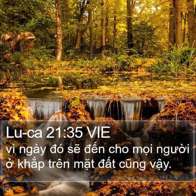 Lu-ca 21:35 VIE Bible Verse Image