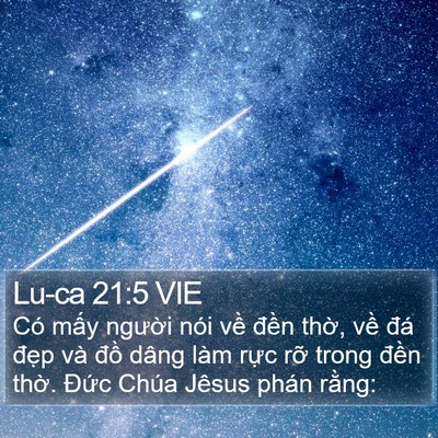 Lu-ca 21:5 VIE Bible Verse Image