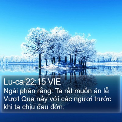 Lu-ca 22:15 VIE Bible Verse Image