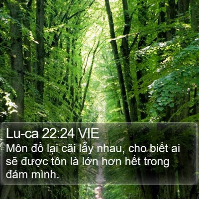 Lu-ca 22:24 VIE Bible Verse Image