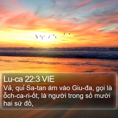 Lu-ca 22:3 VIE Bible Verse Image