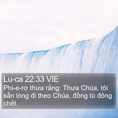 Lu-ca 22:33 VIE Bible Verse Image