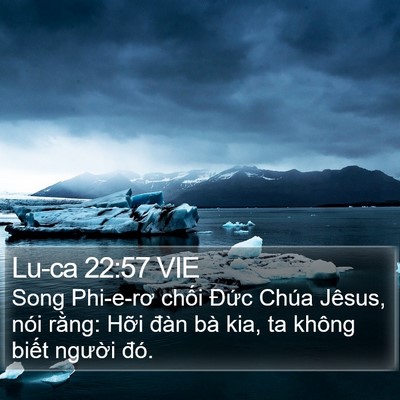 Lu-ca 22:57 VIE Bible Verse Image