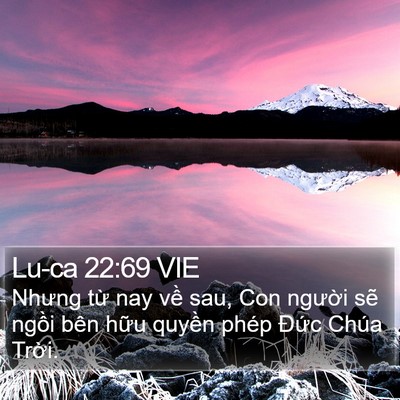 Lu-ca 22:69 VIE Bible Verse Image