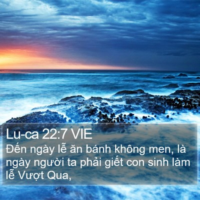 Lu-ca 22:7 VIE Bible Verse Image