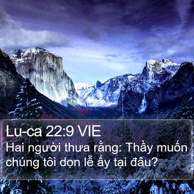 Lu-ca 22:9 VIE Bible Verse Image