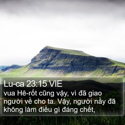 Lu-ca 23:15 VIE Bible Verse Image