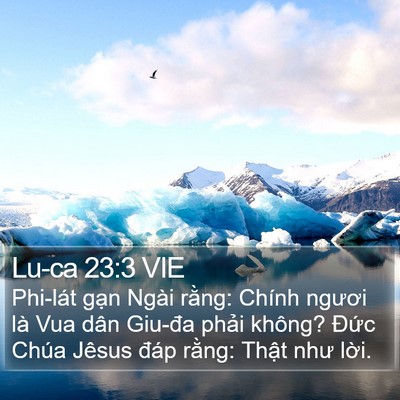 Lu-ca 23:3 VIE Bible Verse Image