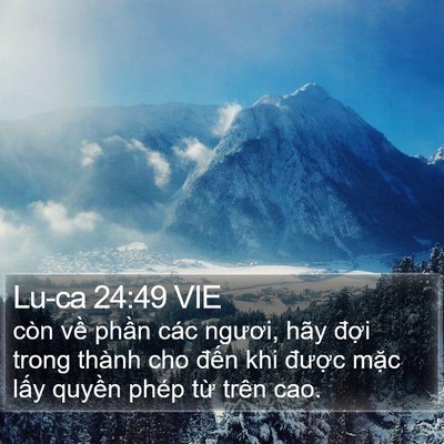 Lu-ca 24:49 VIE Bible Verse Image