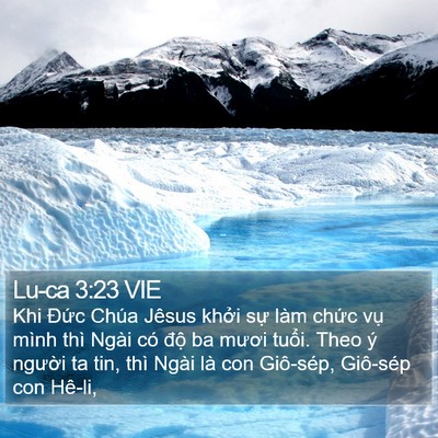 Lu-ca 3:23 VIE Bible Verse Image