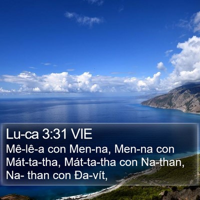 Lu-ca 3:31 VIE Bible Verse Image