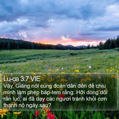 Lu-ca 3:7 VIE Bible Verse Image