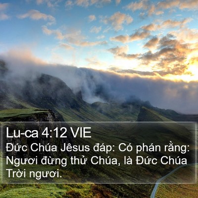 Lu-ca 4:12 VIE Bible Verse Image