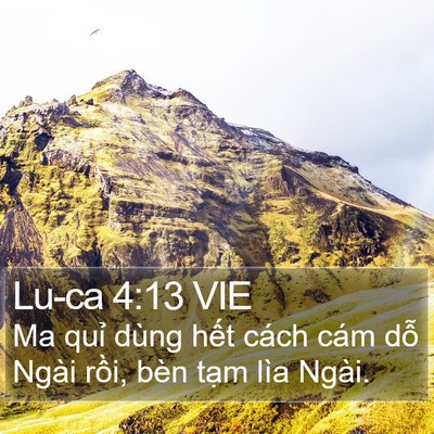 Lu-ca 4:13 VIE Bible Verse Image