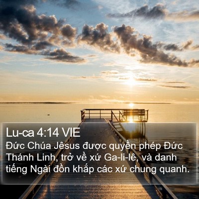 Lu-ca 4:14 VIE Bible Verse Image