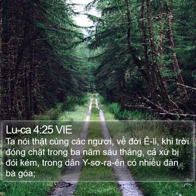 Lu-ca 4:25 VIE Bible Verse Image