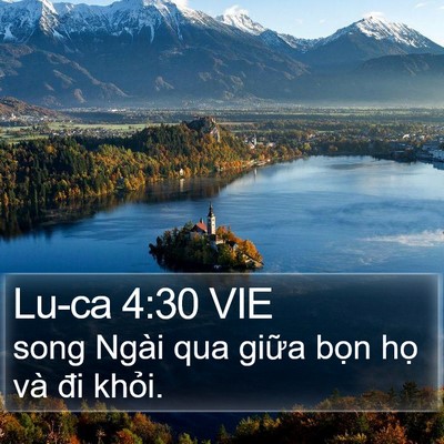 Lu-ca 4:30 VIE Bible Verse Image