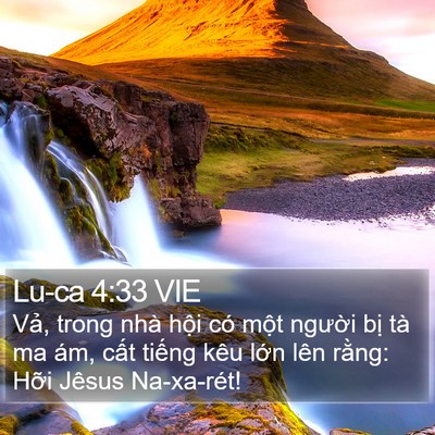 Lu-ca 4:33 VIE Bible Verse Image