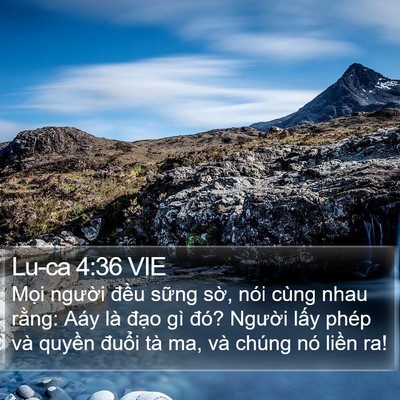 Lu-ca 4:36 VIE Bible Verse Image
