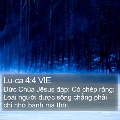 Lu-ca 4:4 VIE Bible Verse Image