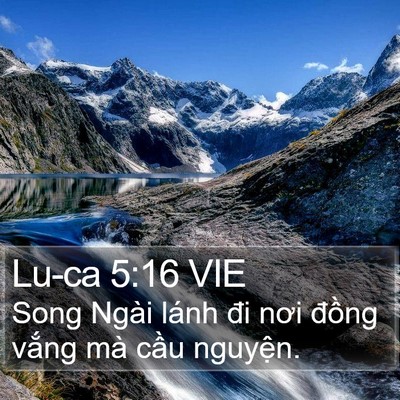 Lu-ca 5:16 VIE Bible Verse Image
