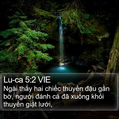 Lu-ca 5:2 VIE Bible Verse Image