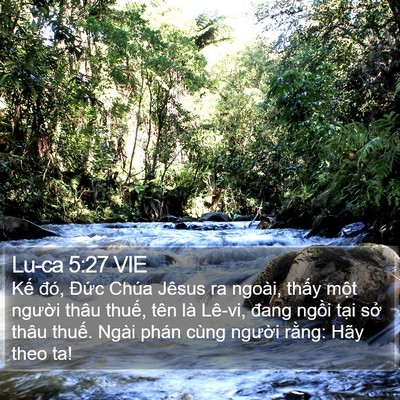 Lu-ca 5:27 VIE Bible Verse Image