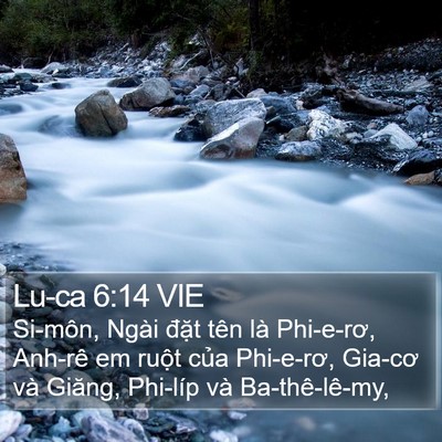 Lu-ca 6:14 VIE Bible Verse Image