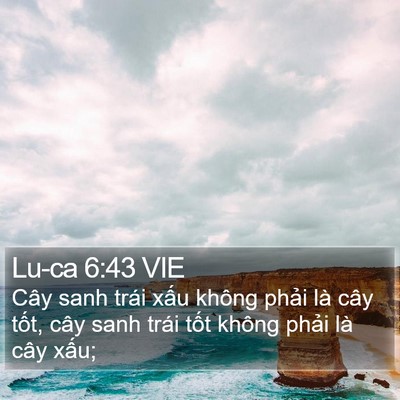Lu-ca 6:43 VIE Bible Verse Image