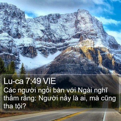 Lu-ca 7:49 VIE Bible Verse Image