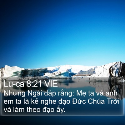 Lu-ca 8:21 VIE Bible Verse Image
