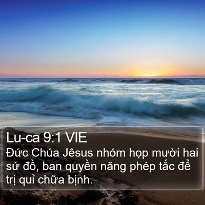 Lu-ca 9:1 VIE Bible Verse Image