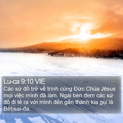 Lu-ca 9:10 VIE Bible Verse Image