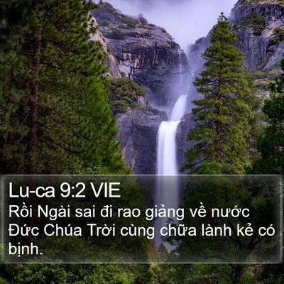 Lu-ca 9:2 VIE Bible Verse Image