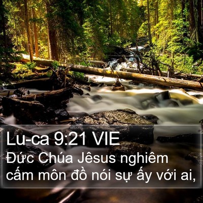 Lu-ca 9:21 VIE Bible Verse Image