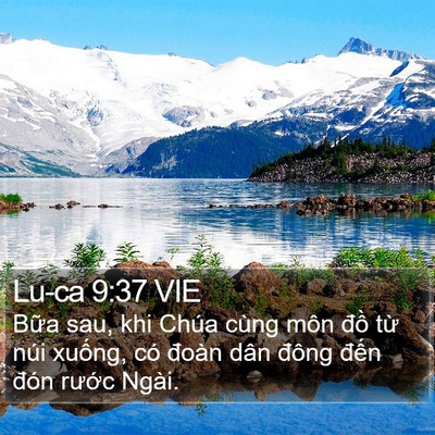 Lu-ca 9:37 VIE Bible Verse Image