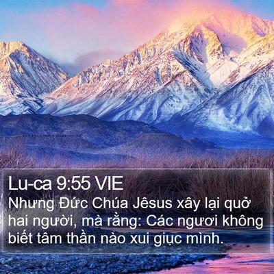 Lu-ca 9:55 VIE Bible Verse Image