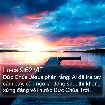 Lu-ca 9:62 VIE Bible Verse Image