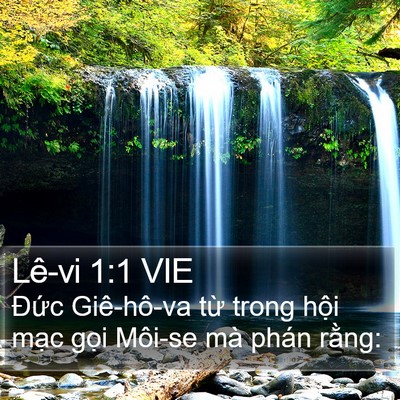 Lê-vi 1:1 VIE Bible Verse Image