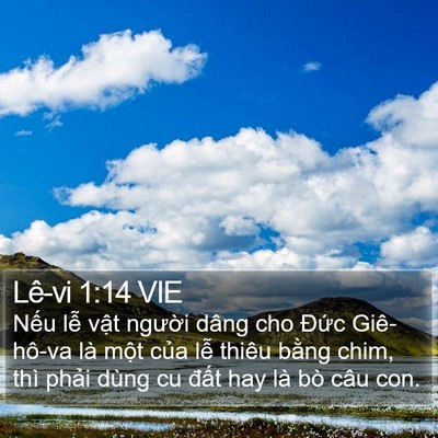 Lê-vi 1:14 VIE Bible Verse Image