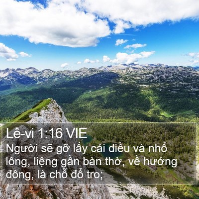 Lê-vi 1:16 VIE Bible Verse Image