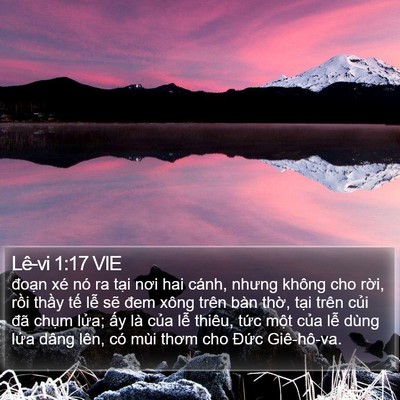Lê-vi 1:17 VIE Bible Verse Image