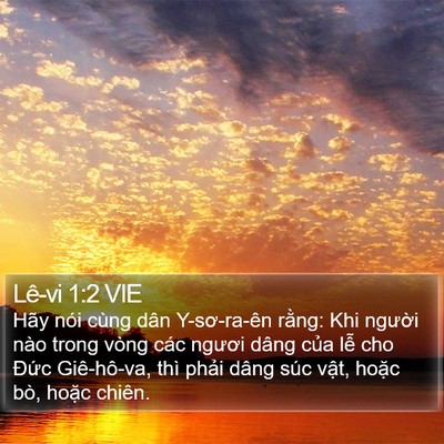 Lê-vi 1:2 VIE Bible Verse Image