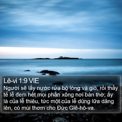 Lê-vi 1:9 VIE Bible Verse Image