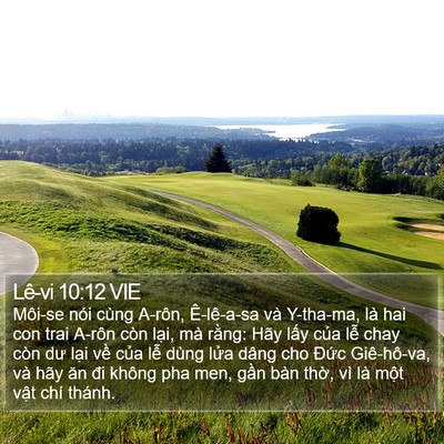 Lê-vi 10:12 VIE Bible Verse Image