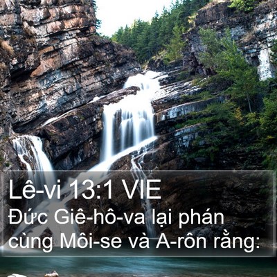 Lê-vi 13:1 VIE Bible Verse Image