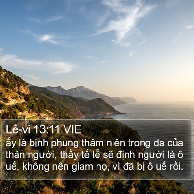 Lê-vi 13:11 VIE Bible Verse Image