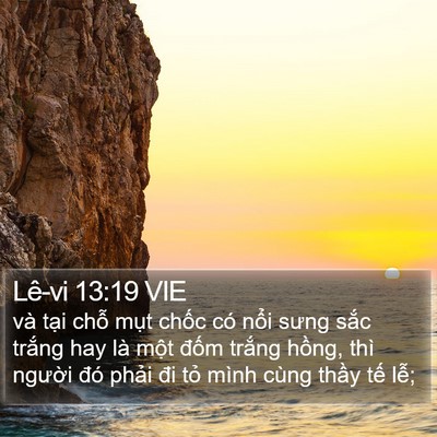 Lê-vi 13:19 VIE Bible Verse Image