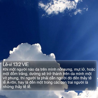 Lê-vi 13:2 VIE Bible Verse Image